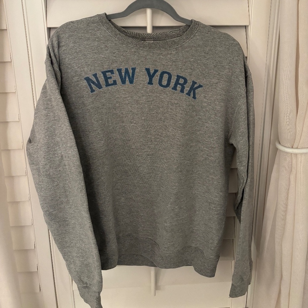 Grey New York Sweatshirt